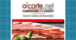 Desktop Screenshot of alcorte.net