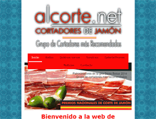 Tablet Screenshot of alcorte.net
